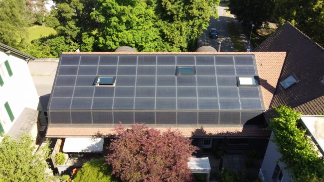 PV Anlage Rheinfelden dachintegriert allsol gmbh