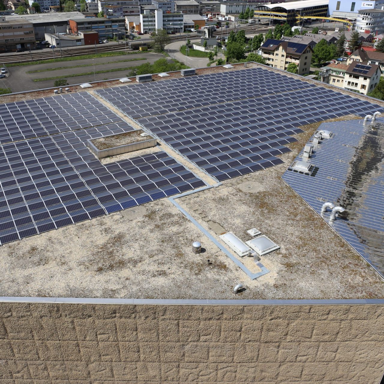 Schaulager Photovoltaikanlage