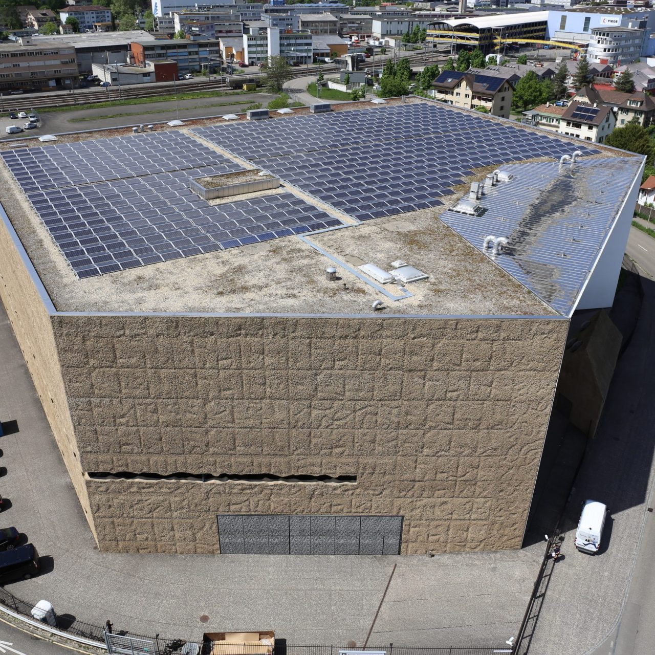 Schaulager Photovoltaikanlage