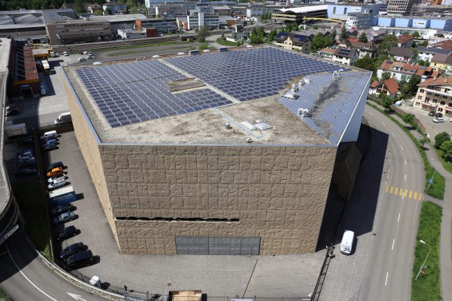 Schaulager Photovoltaikanlage